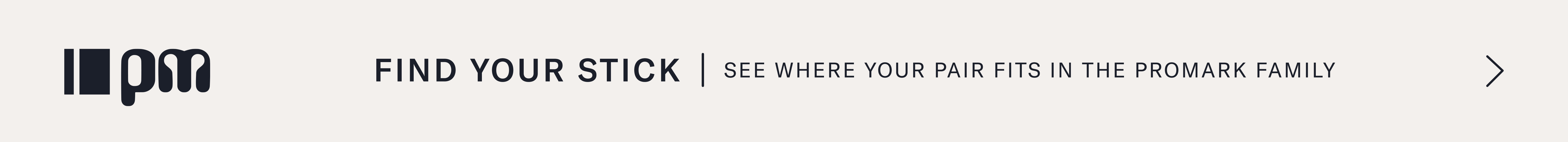 Find your stick classic banner