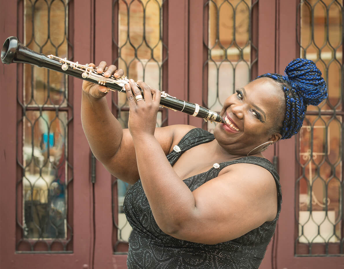 Doreen Ketchens, professional clarinetist 