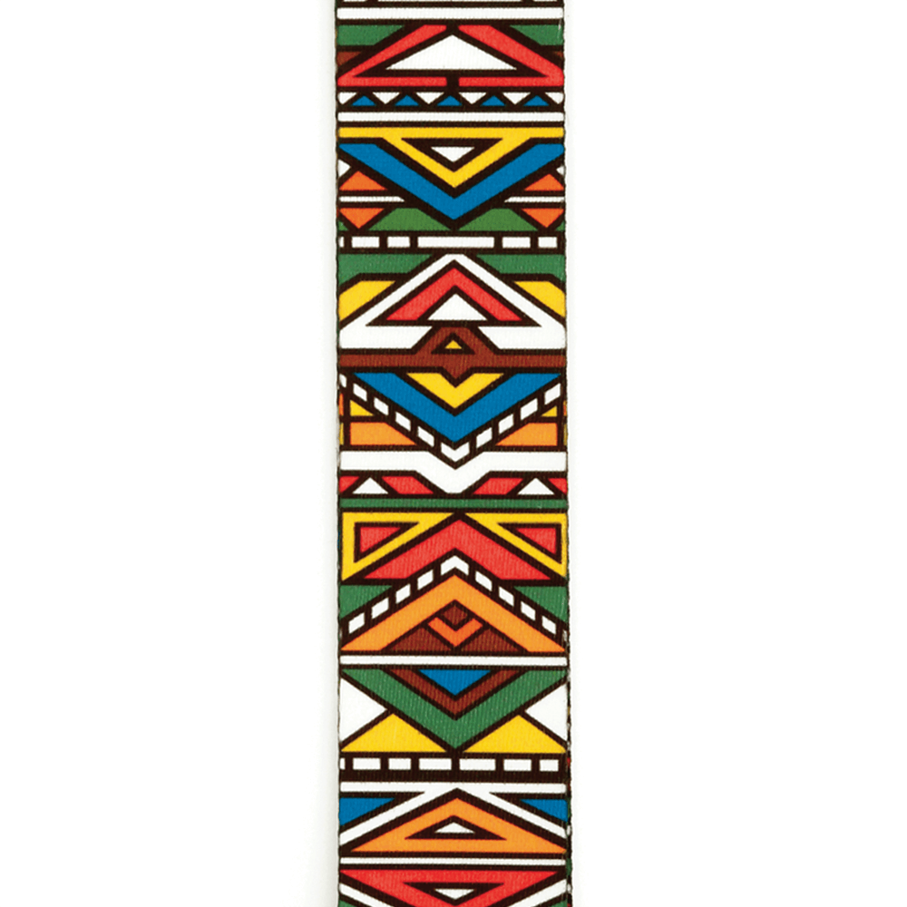 D'Addario Polyester Guitar Strap, Ndebele