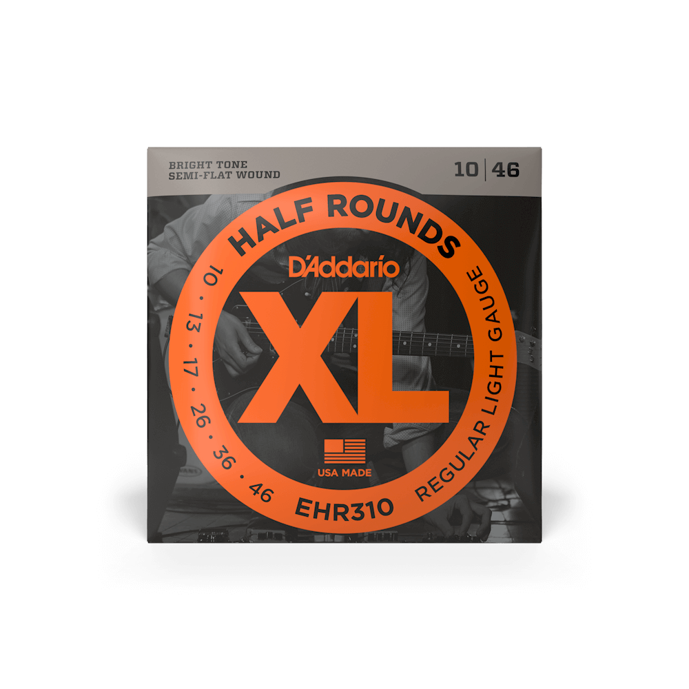10-46 Regular Light, XL Half Rounds Electric Guitar Strings