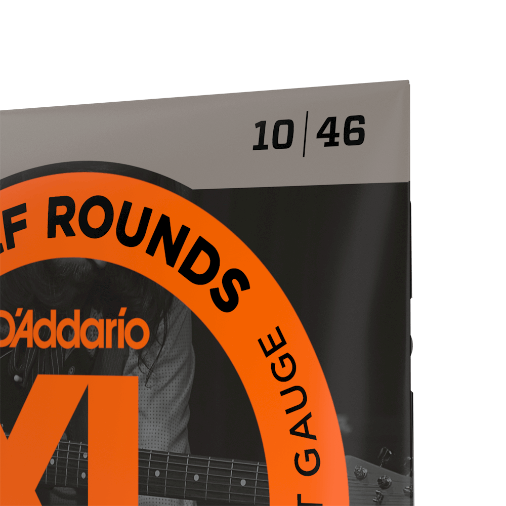 10-46 Regular Light, XL Half Rounds Electric Guitar Strings