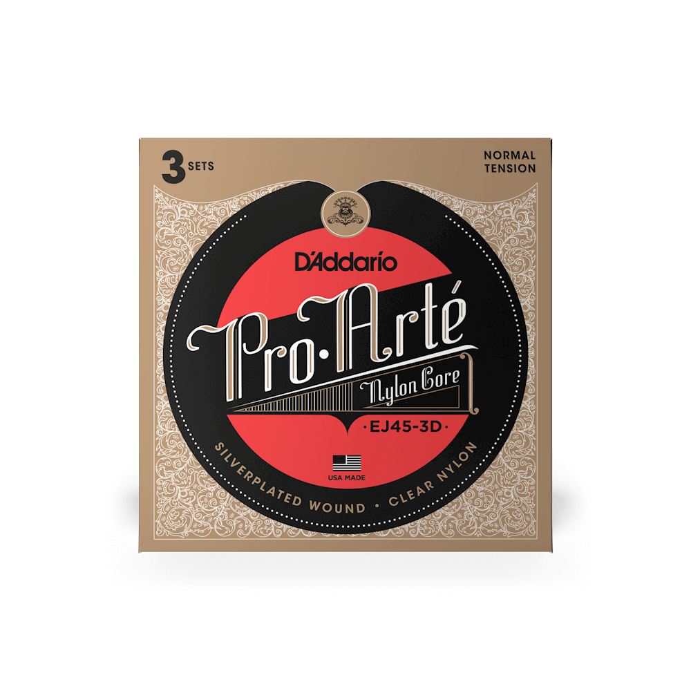 Normal Tension, Pro-Arté Nylon Classical Guitar Strings 3-Pack