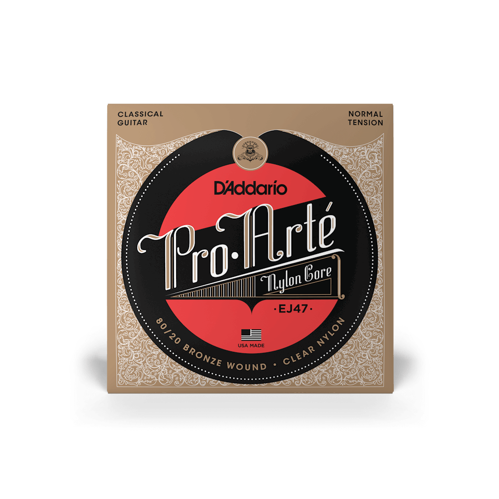 Normal Tension, Pro-Arté Nylon 80/20 Bronze Classical Guitar Strings