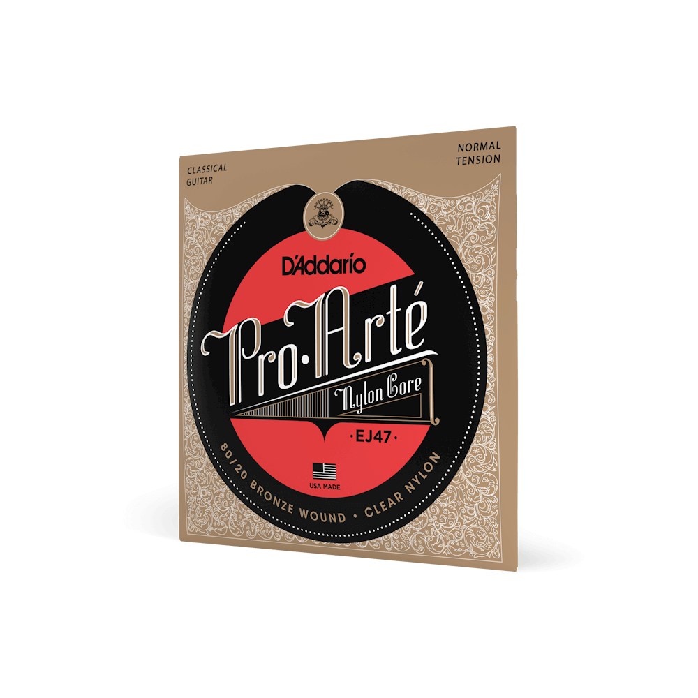 Normal Tension, Pro-Arté Nylon 80/20 Bronze Classical Guitar Strings