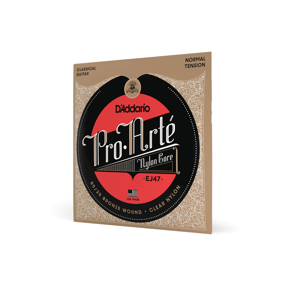 Normal Tension, Pro-Arté Nylon 80/20 Bronze Classical Guitar Strings