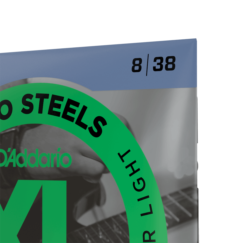 08-38 Extra Super Light, XL ProSteels Electric Guitar Strings