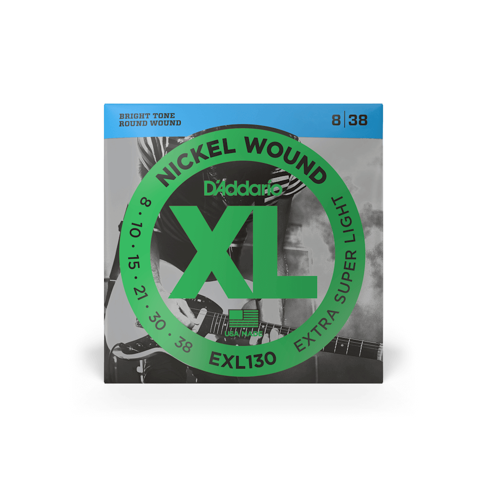 08-38 Extra Super Light, XL Nickel Electric Guitar Strings