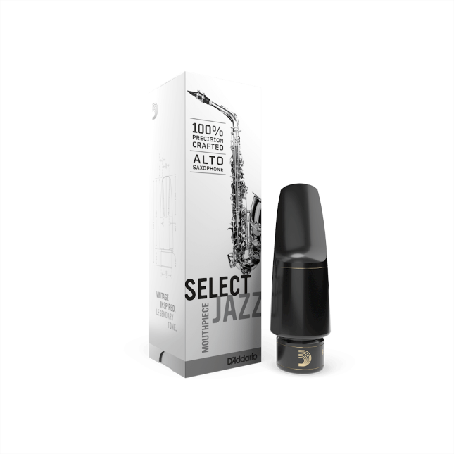 D&#39;Addario Select Jazz Alto Saxophone Mouthpiece, D5M